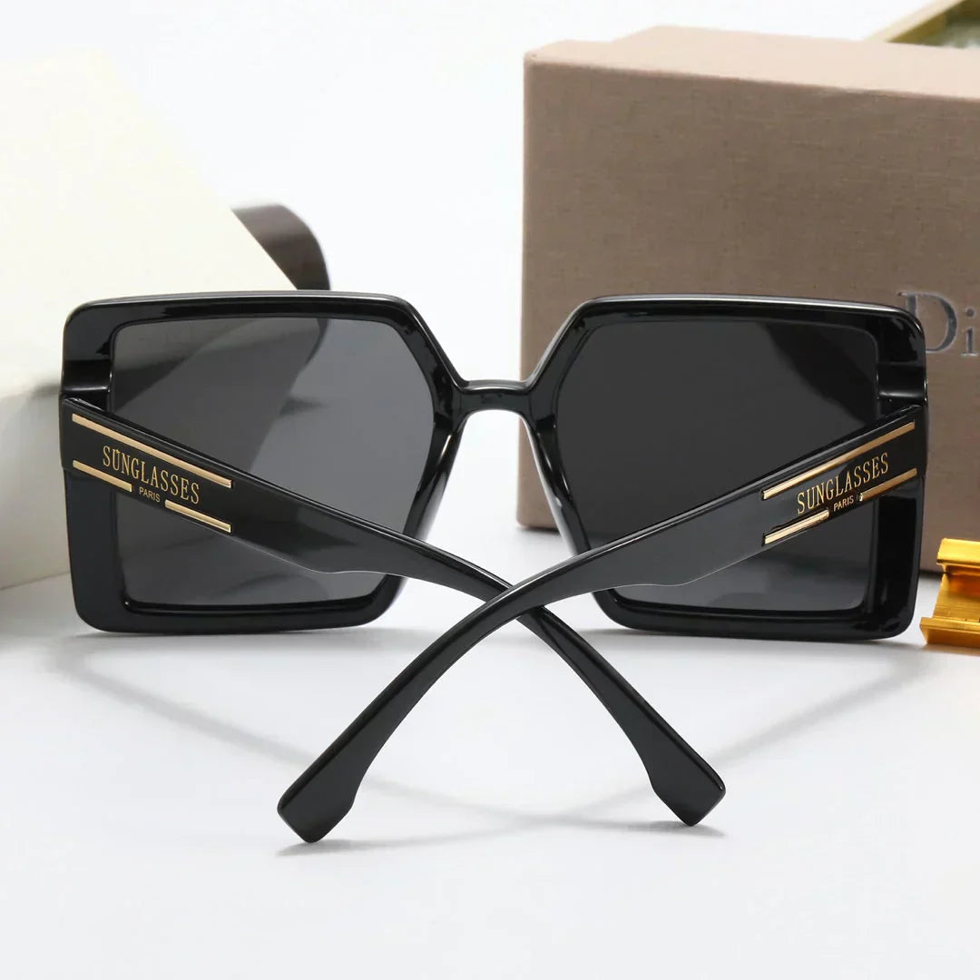 4 Colors Simple Letter Polarized Sunglasses