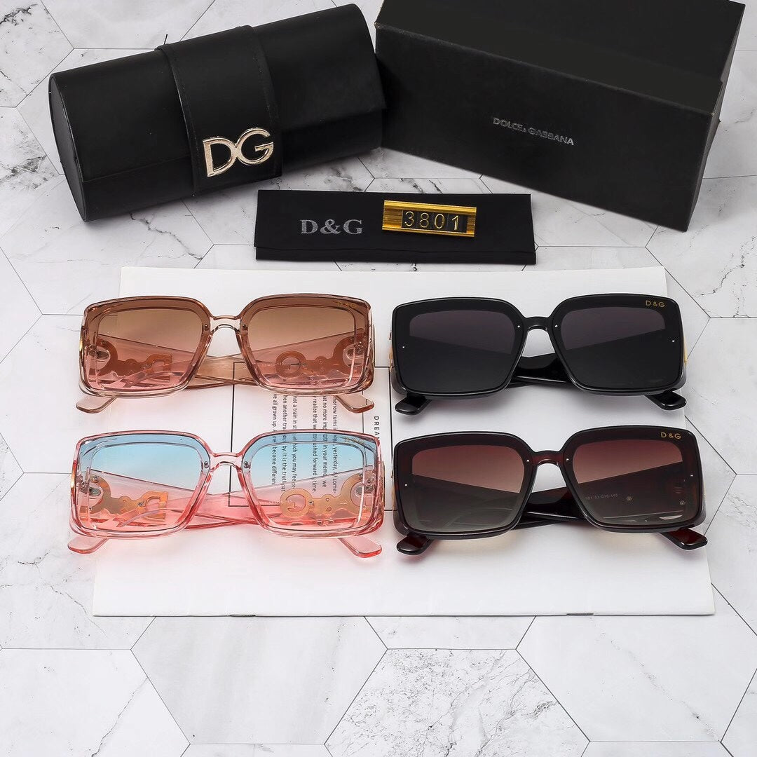 4 colors fashin woman's Thick Frame Fashion Sunglasses