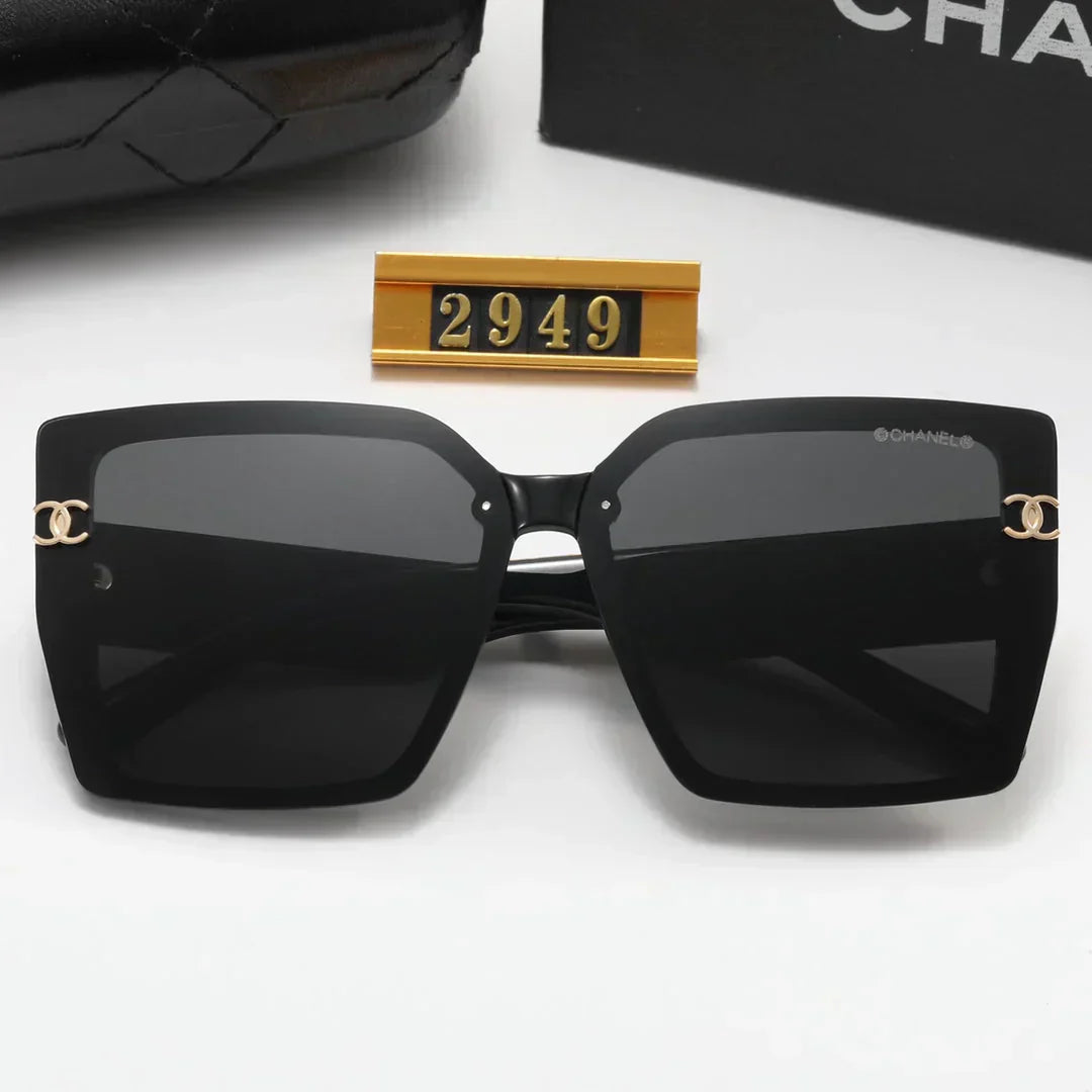 4 color fashion printing temple polarized sunglasses