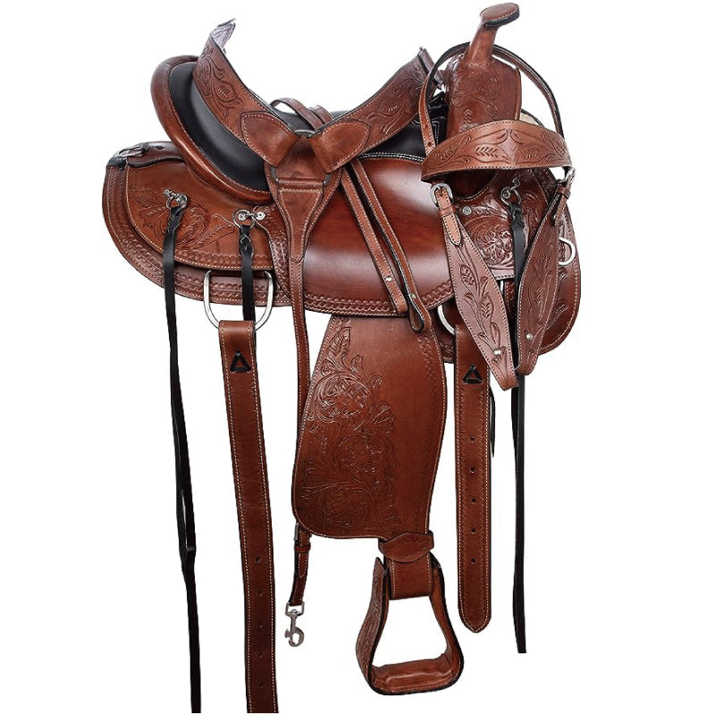 Western Brown Round Skirt Pleasure Trail Endurance Brown Round Skirt Tack