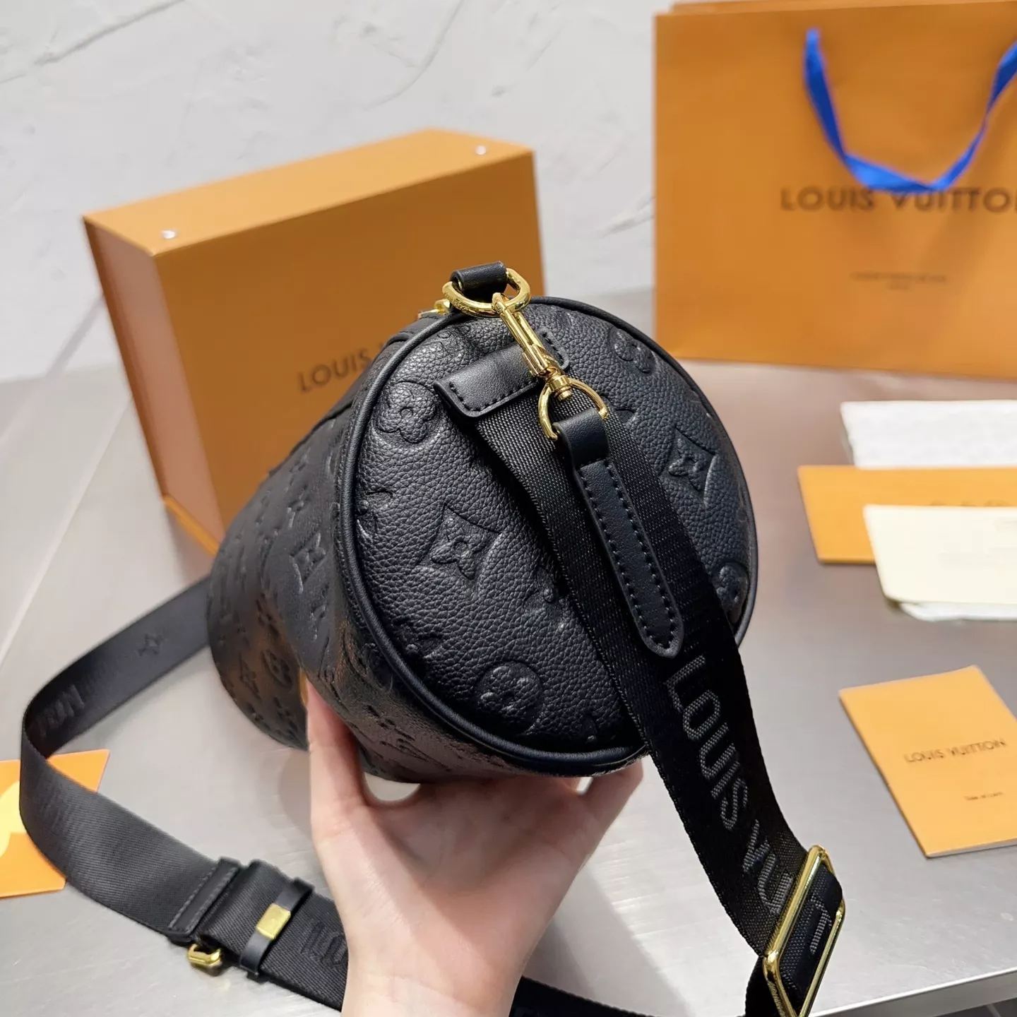 Vintage Cylinder Bag