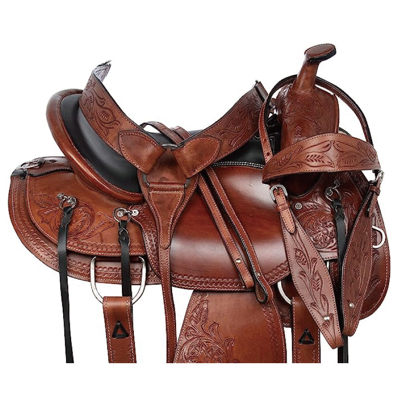 Western Brown Round Skirt Pleasure Trail Endurance Brown Round Skirt Tack