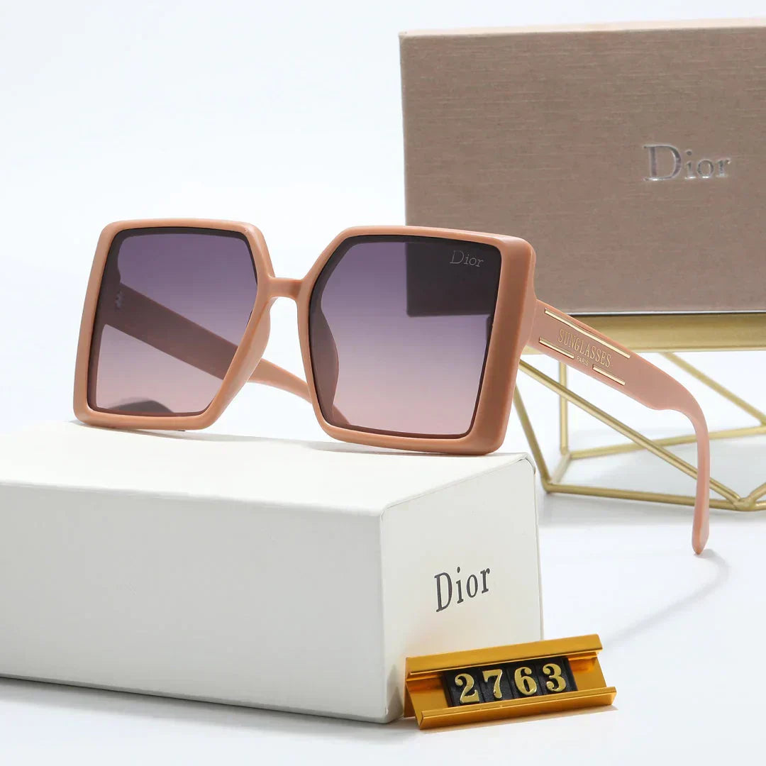 4 Colors Simple Letter Polarized Sunglasses