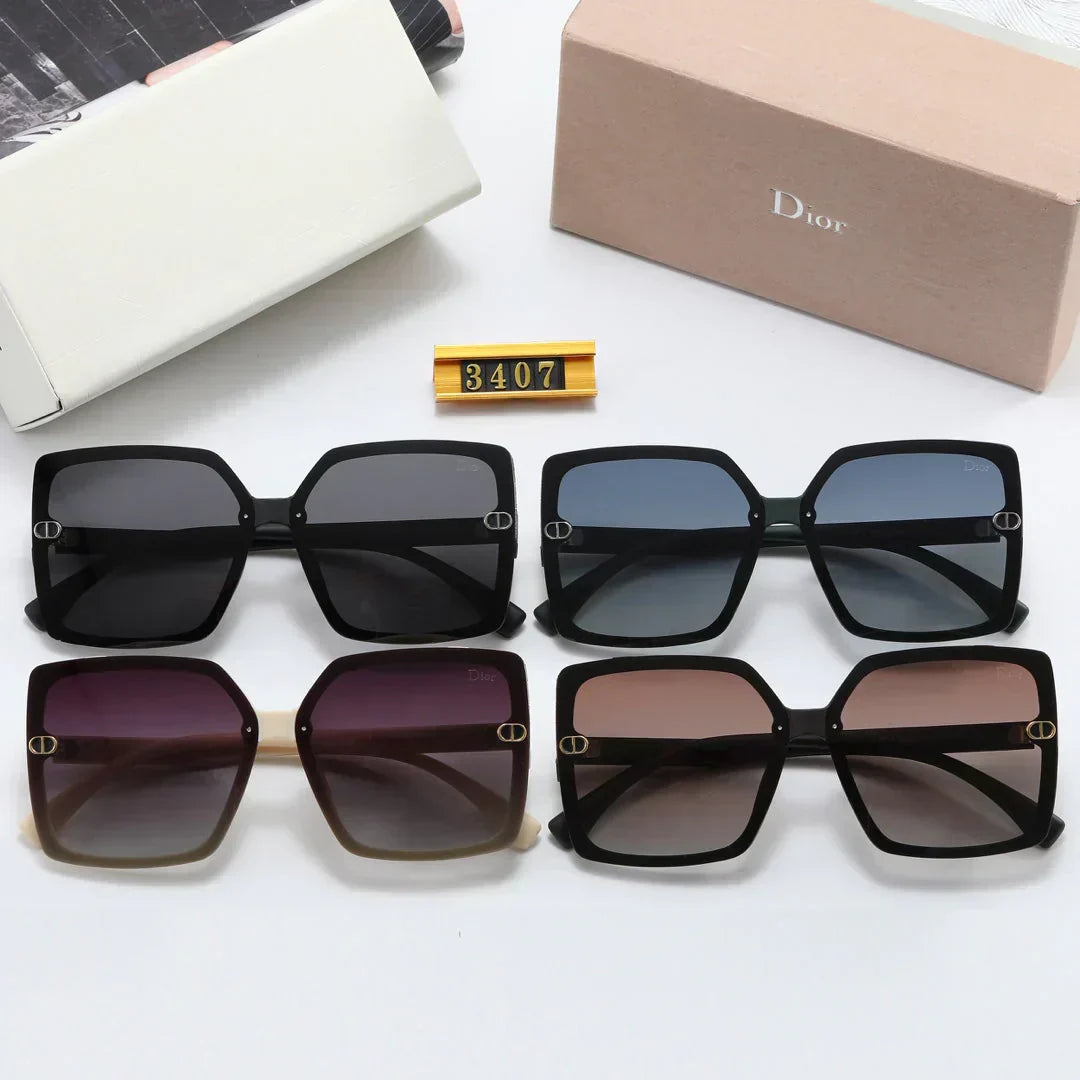 4 color frosted mirror leg  polarized sunglasses