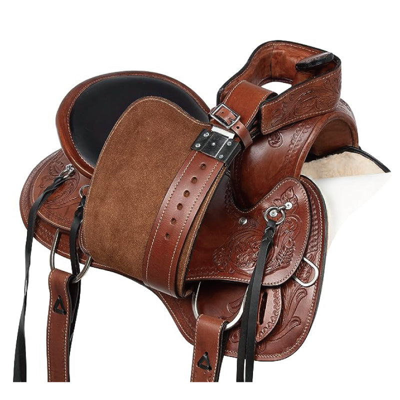 Western Brown Round Skirt Pleasure Trail Endurance Brown Round Skirt Tack