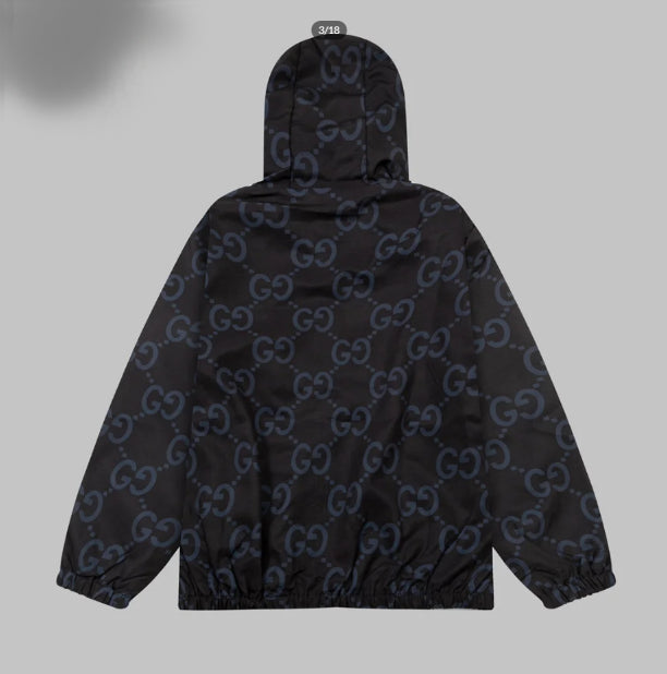 0808 New printed outdoor zipper hoodie