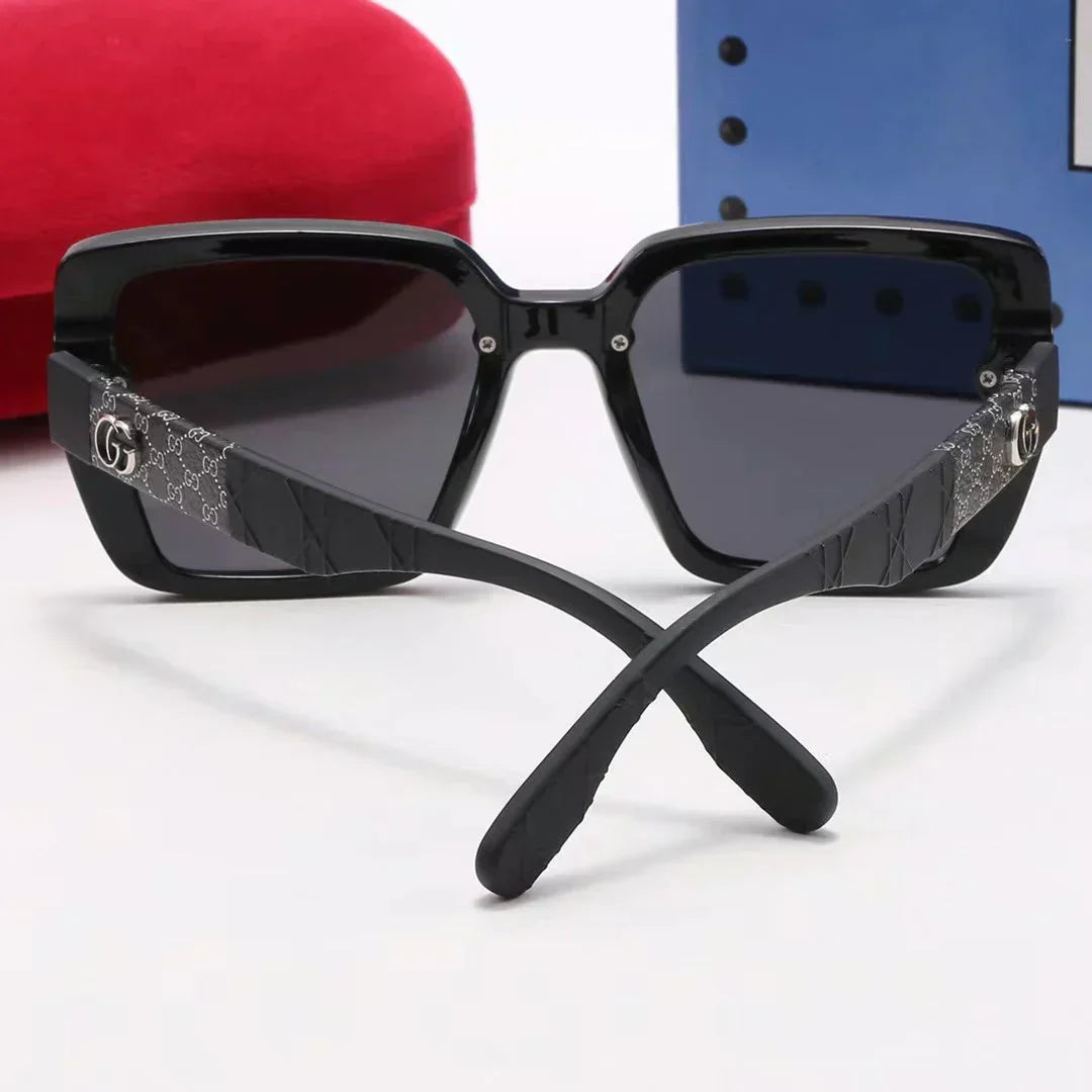 4-color fashion printing temple polarized sunglasses