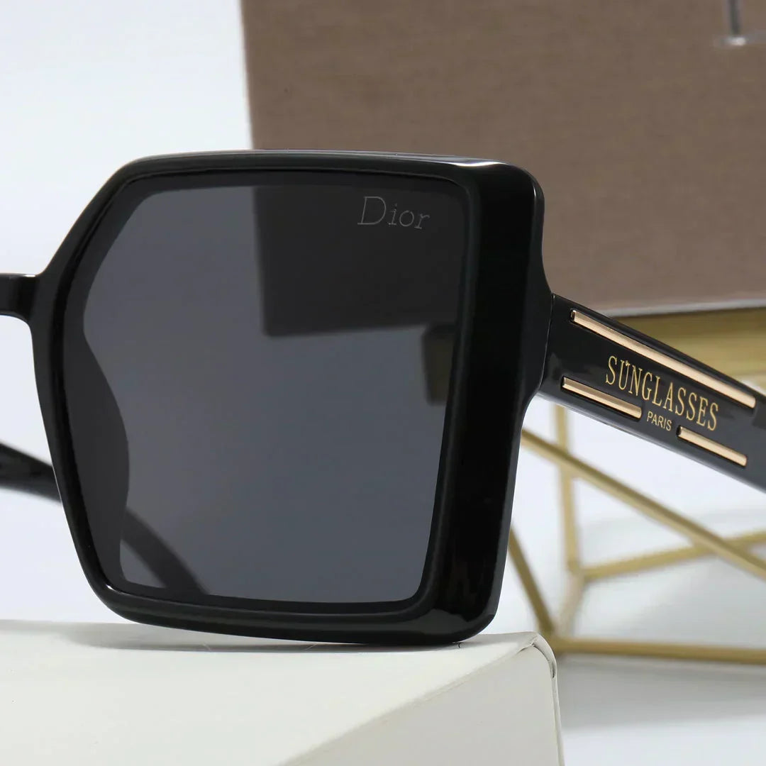 4 Colors Simple Letter Polarized Sunglasses