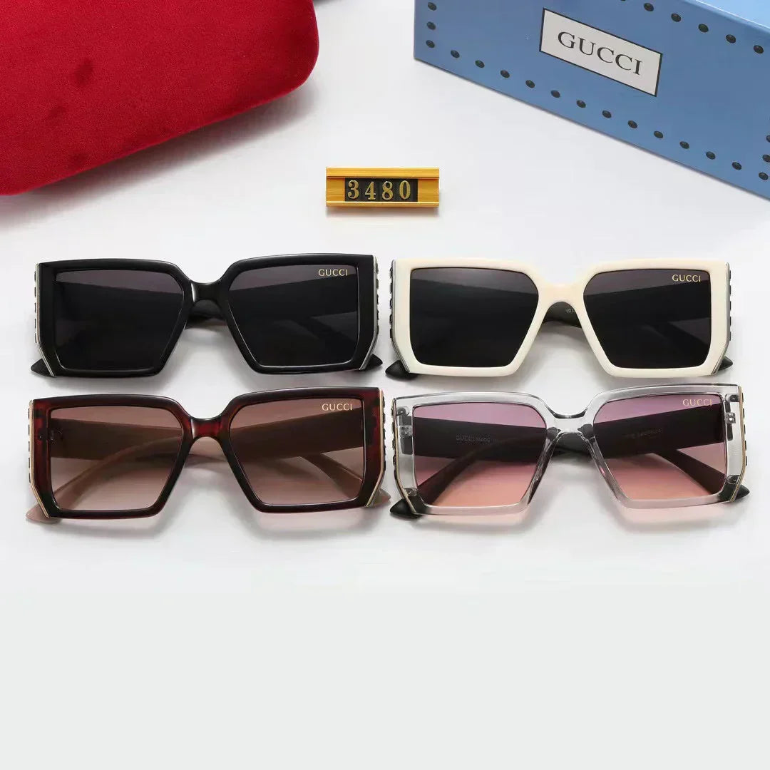 4-color fashion printing graffiti polarized sunglasses