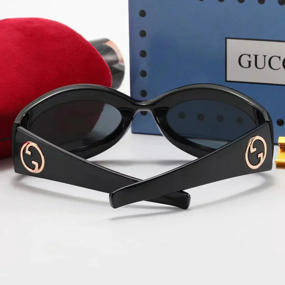 4-color fashion letter polarized sunglasses