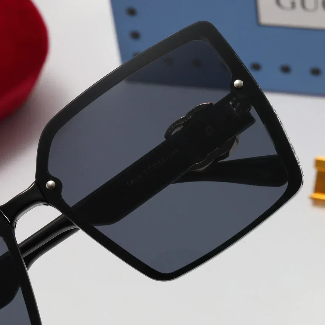 4 color luxury green and red printing polarized sunglasses