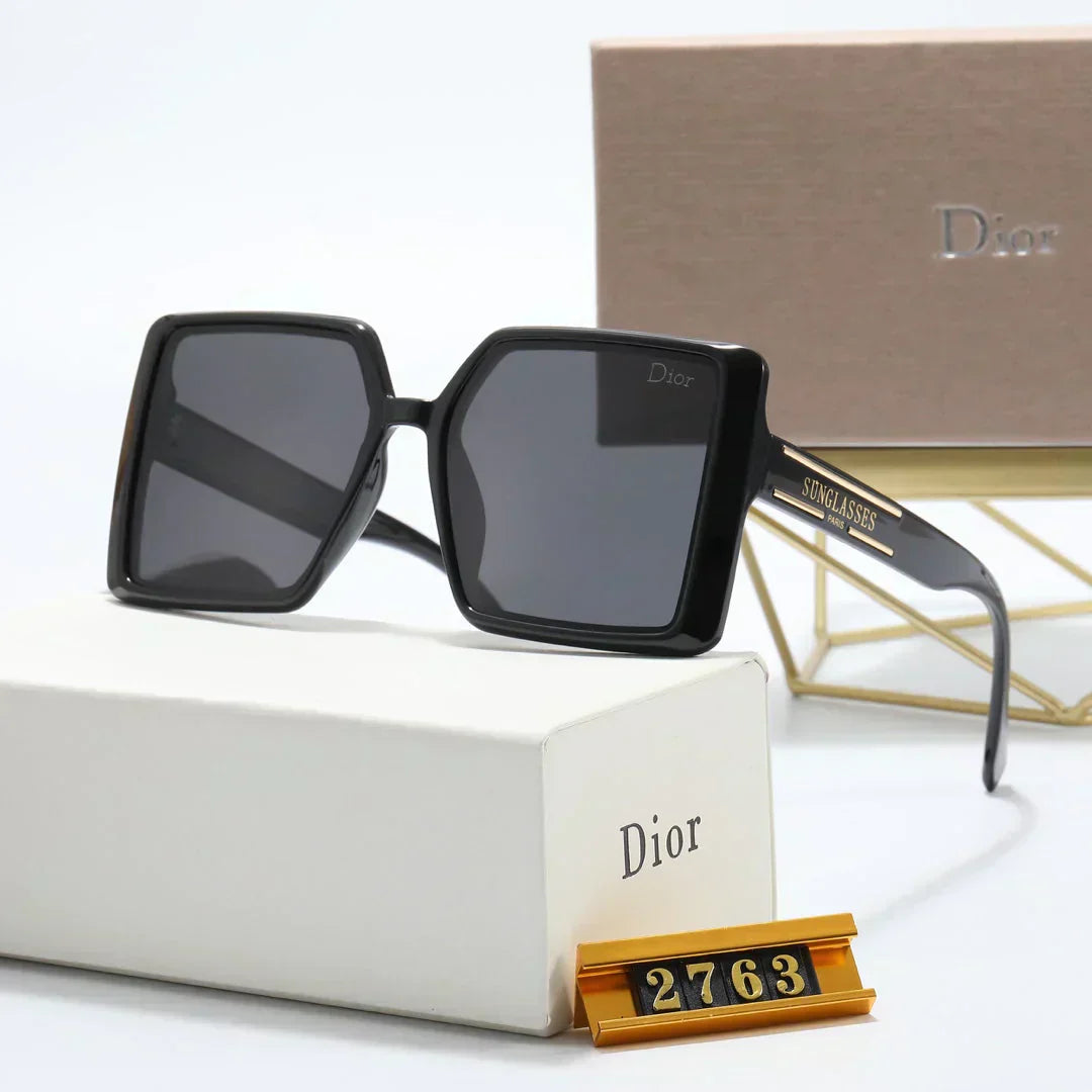 4 Colors Simple Letter Polarized Sunglasses