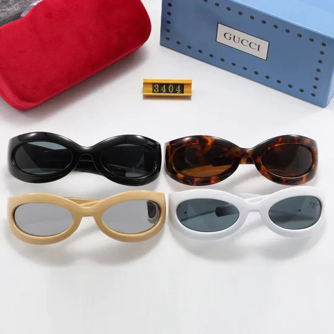 4-color fashion letter polarized sunglasses