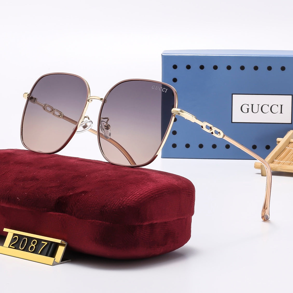 4-color travel essential sunglasses 2087