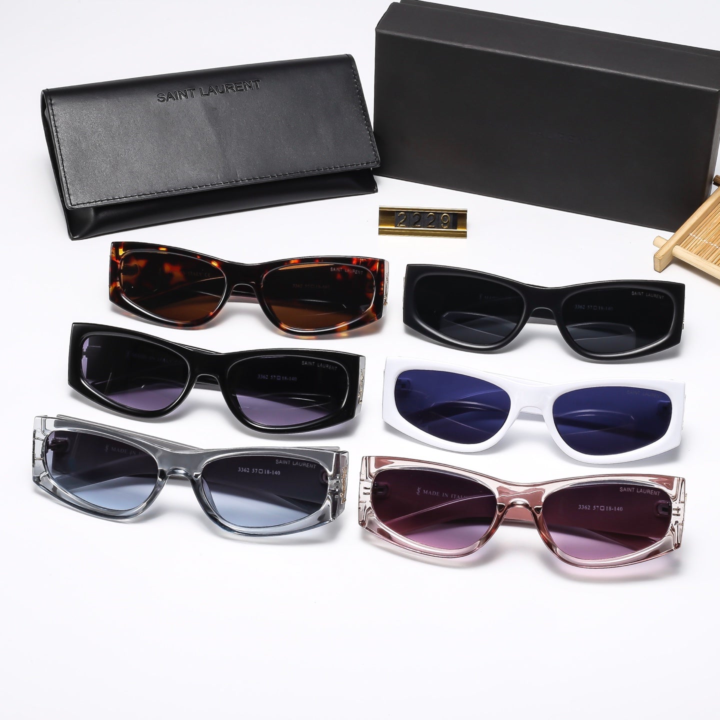 UV protection sunglasses 6 colors trendy fashion items 2229
