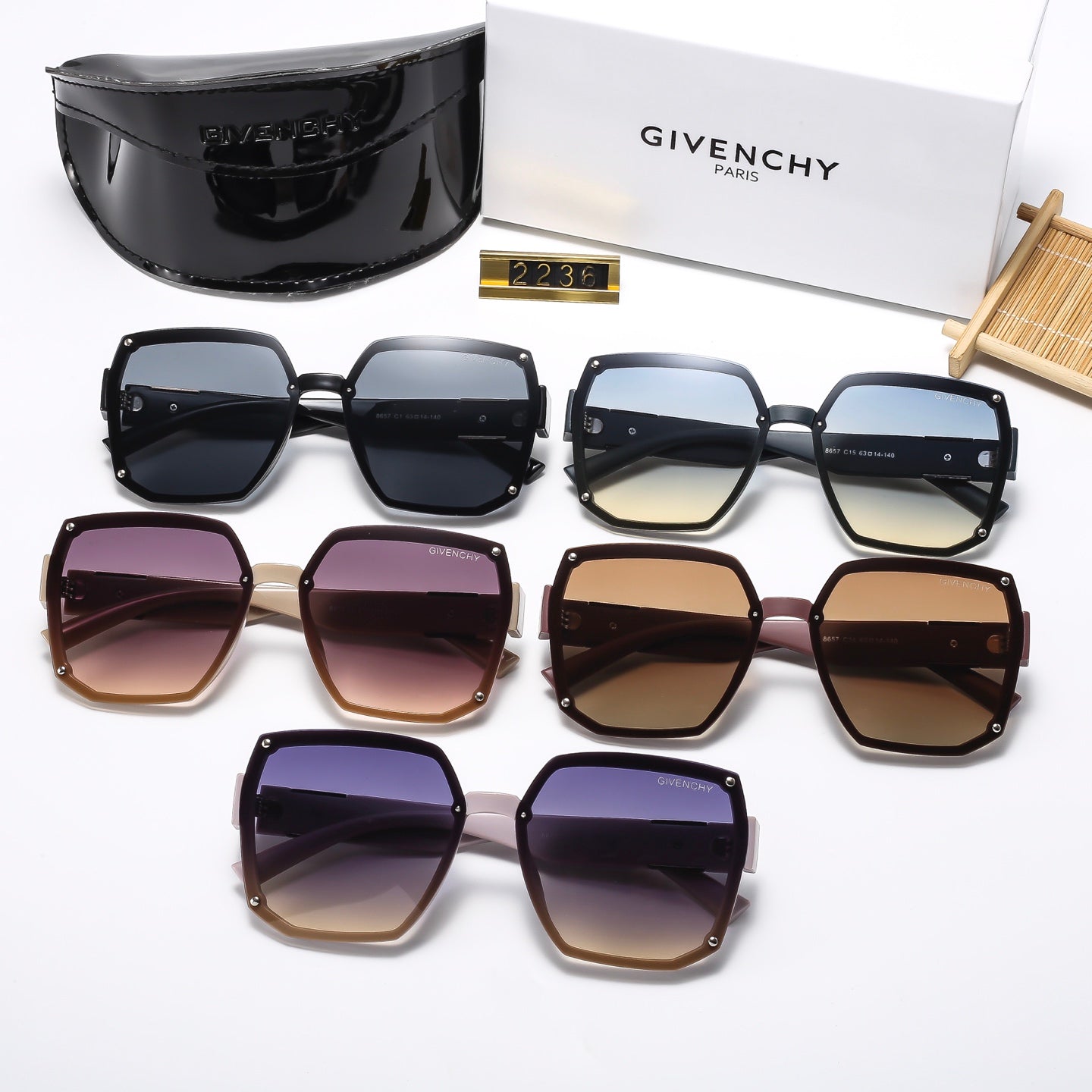 5 color high-end sunglasses  2236