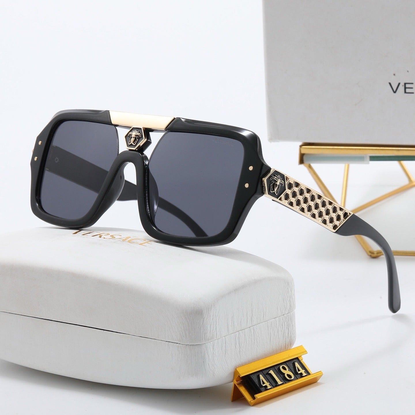 4 Colors High-End Fashion Sunglasses 4184