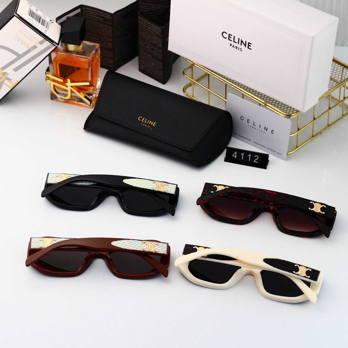 4 colors of trendy sunglasses  6602
