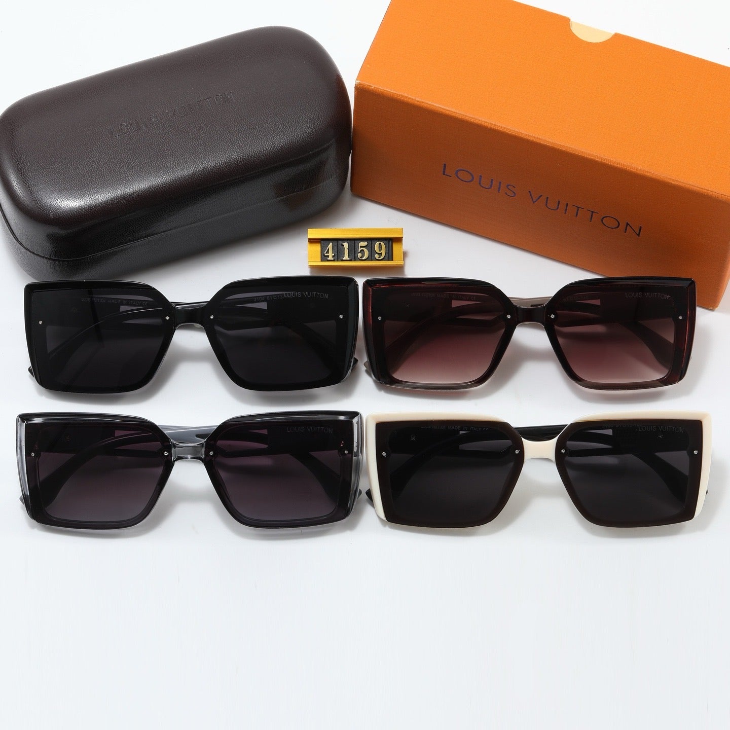 4 colors of fashionable and popular sunglasses  4159