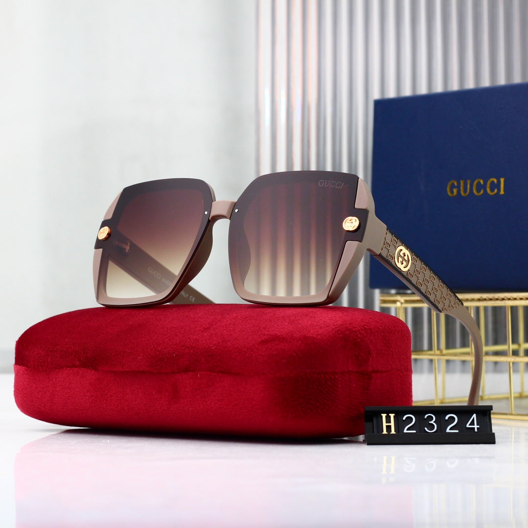 5 Color Trendy Sunglasses  2324