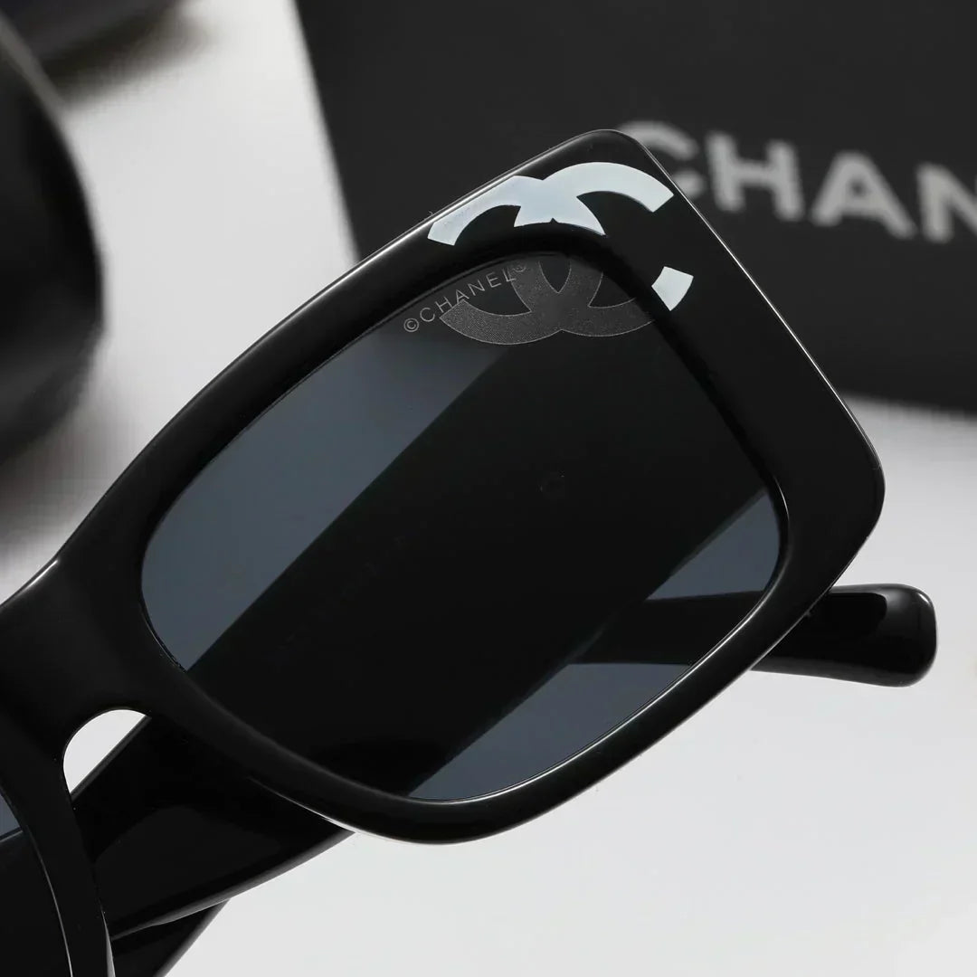 4 color fashion double  print frame polarized sunglasses