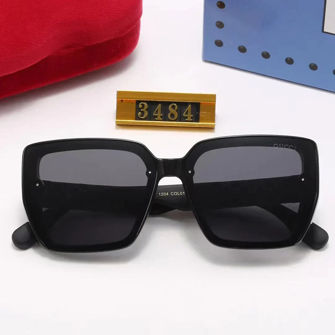 4-color fashion printing temple polarized sunglasses