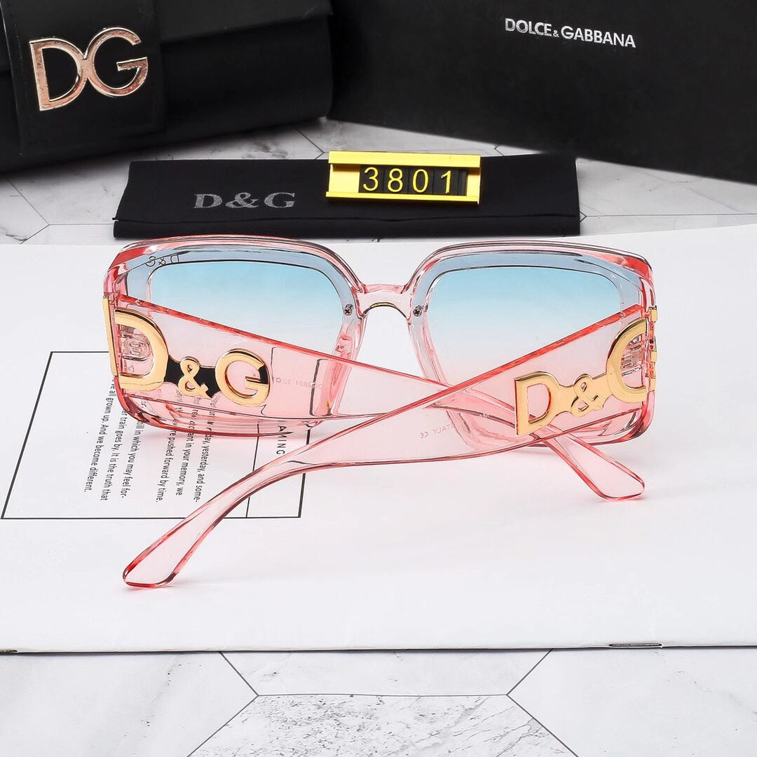 4 colors fashin woman's Thick Frame Fashion Sunglasses